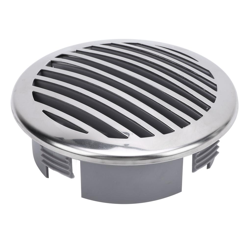 4PCS 4in Boats Airflow Vent Cover Enhanced Ventilation 316 Stainless Steel Decorative Marine Vent Cover for RV Yacht