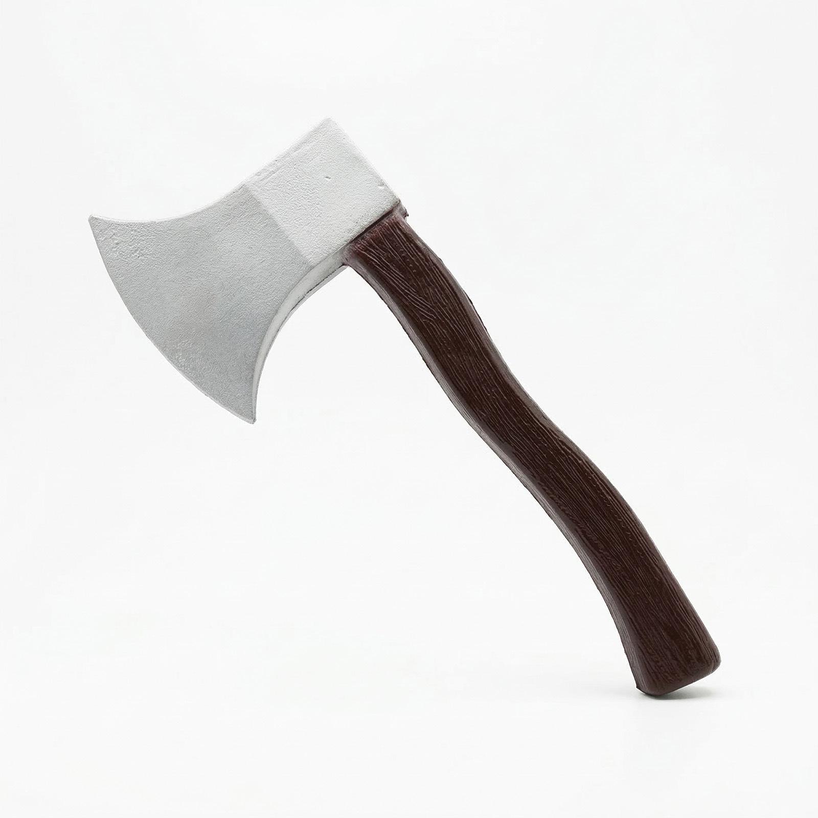 Halloween Carnival Fire Axe Costume Prop - PU Axe for Shanghai Bund Axe Performance One Size серебряный