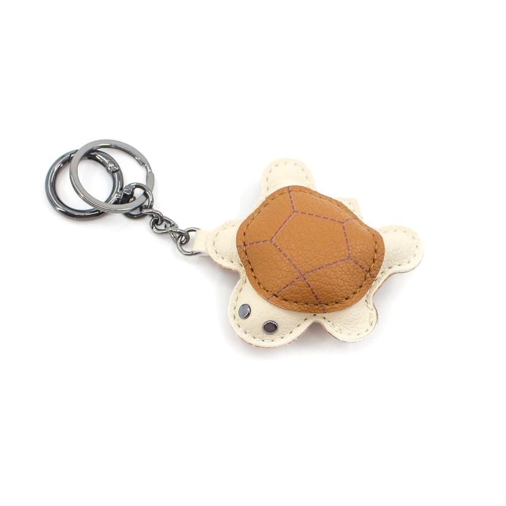 Animals Leather Turtle Pendant DIY Bag Pendant Cute Pu Leather Key Chain  Men