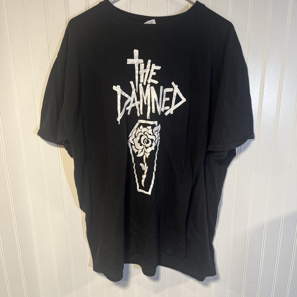 The Damned Band Rose Shirt Unisex Concert S-5XL SN752 Unisex T-Shirt XXXXL