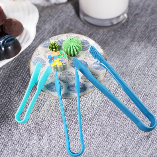 3Pcs 6/8/10inch Silicone Tongs Bread Salad Clip Kitchen Baking Cooking Tool Sale Goods