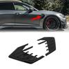 Universal Car Side Air Vent Shark Gill Decorative Strip,3D Personalized Auto Modification Sticker,Self‑Adhesive Body Fender Simulation Air Outlet Trim