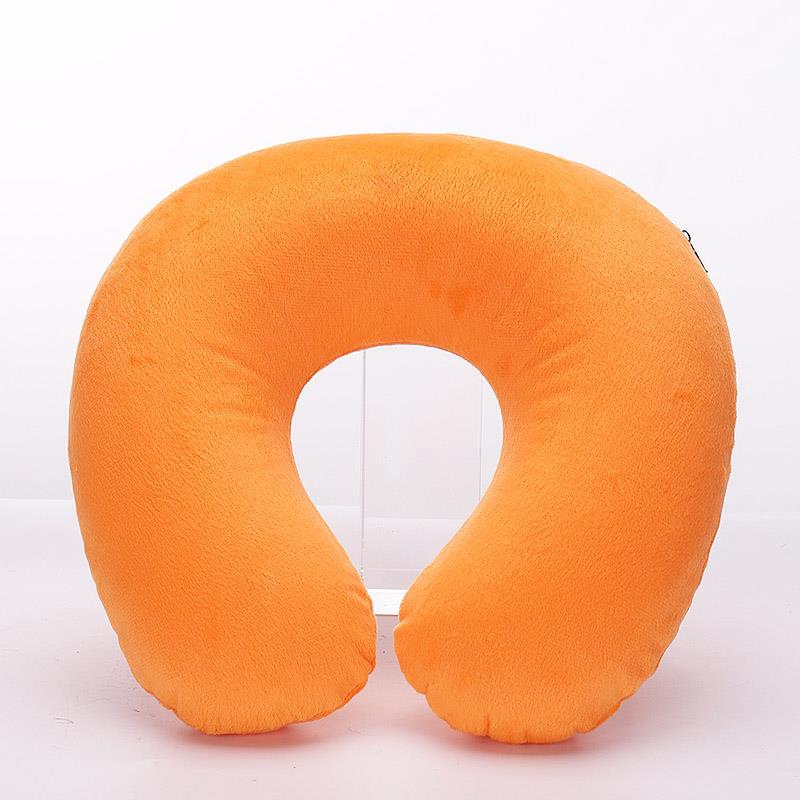 1PCS U-shaped Travel Pillow Car Pillow Air Flight Inflatable Pillow Neck Pillow Neck Support Pillow Cushion