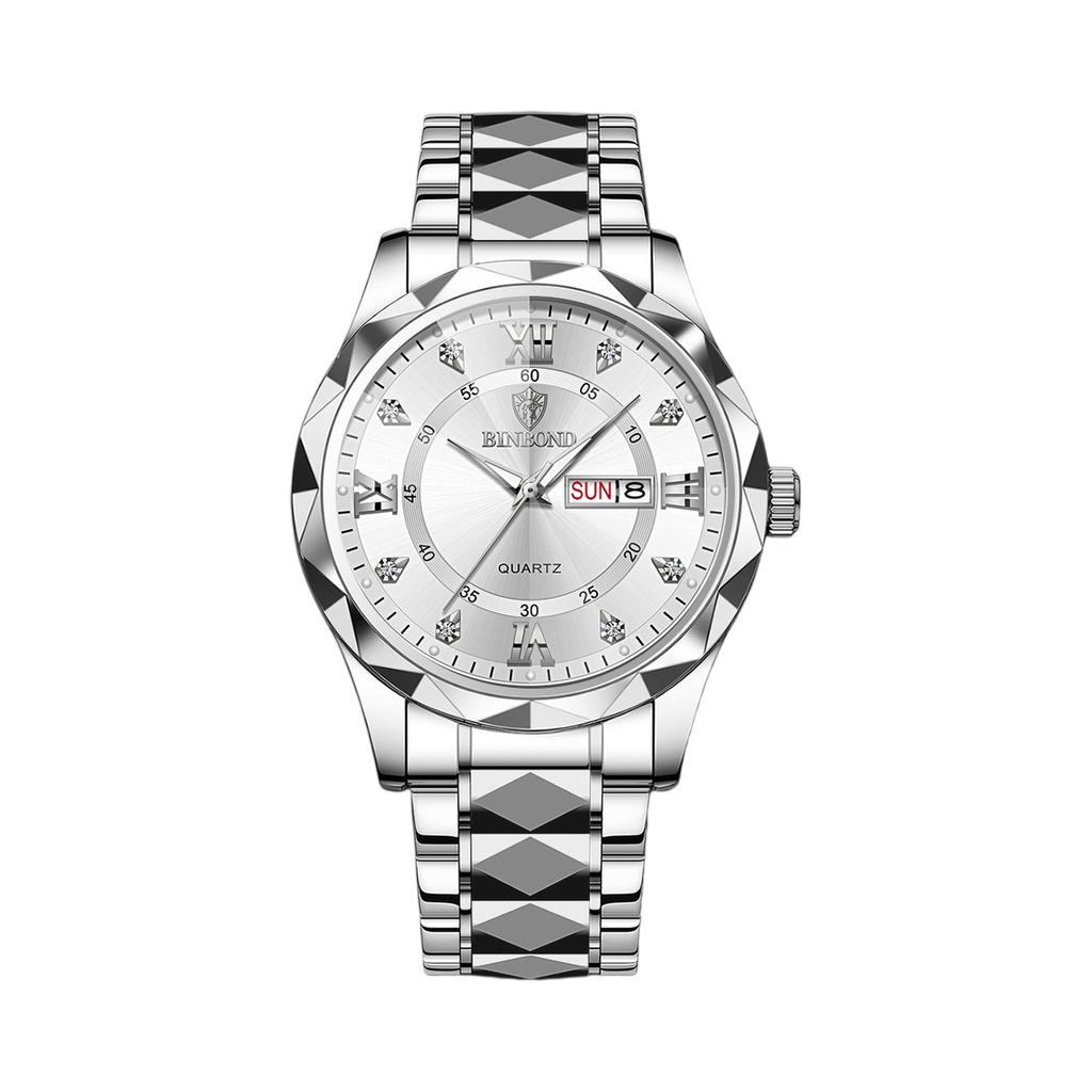 Men's Waterproof Luminous Running Alarm Clock Watch