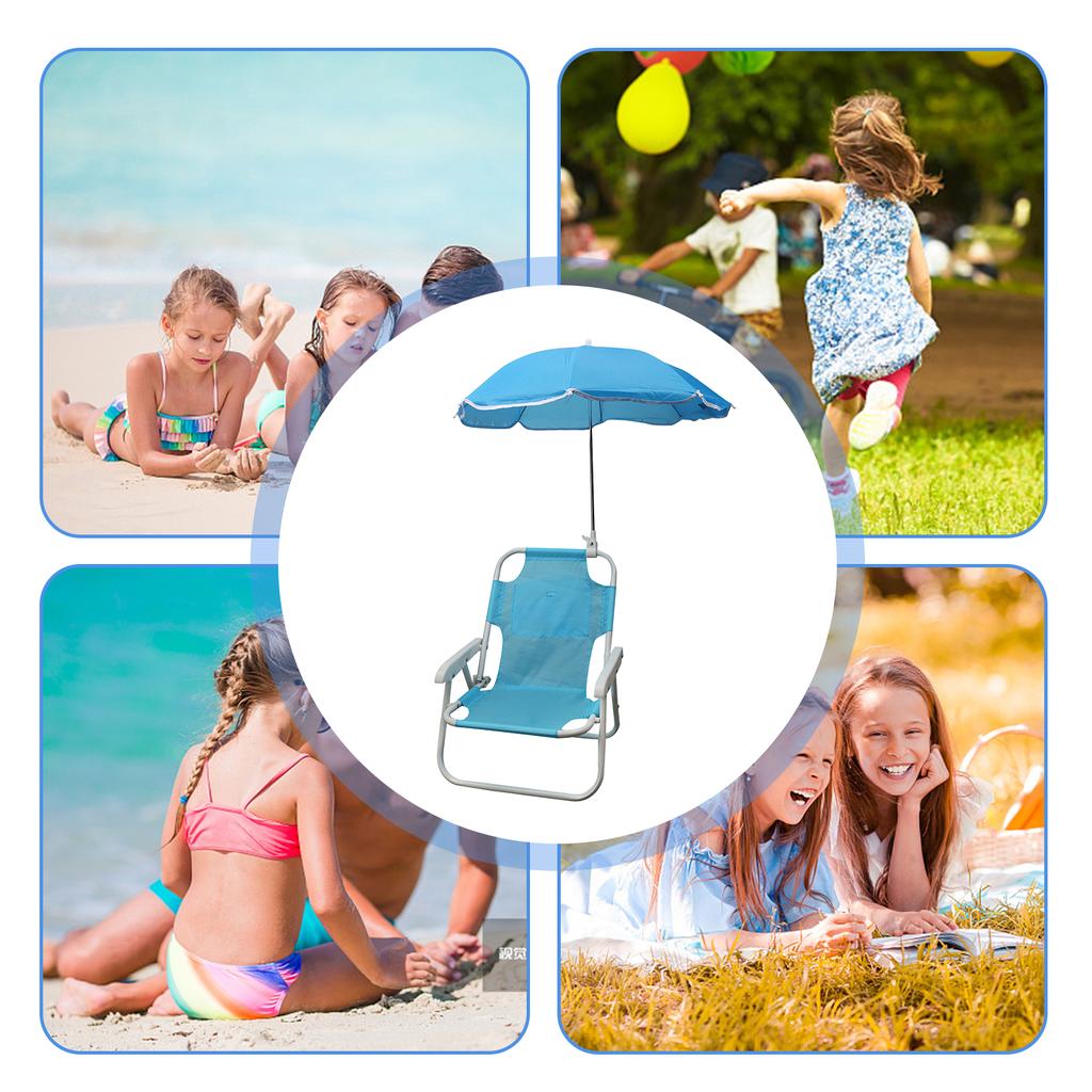 Strandstühle und Sonnenschirme Outdoor-Strand Klappbare Multifunktionale Tragbare Liegestühle für Kinder Pool Campingplatz sillas de playa