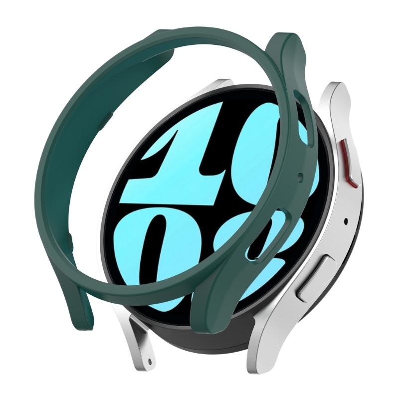 Screen Protector Case for Watch 6 40mm/44mm Waterproof Hard PC Bumper Protective Cover Anti-scratch