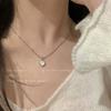 Gentle Love Pendant Necklace Female Sweet Cool Style Spice Girls Internet Celebrity Neck Chain Accessories New Versatile Collarbone Chain