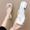 Fashion Woman Slippers On Beach Sandals Flip Flops Shoes For Women Natural Skin Slides Novelties Sale Cheap Liquidation Stylish Eva
