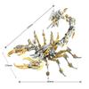 3D Puzzle Adult Steampunk Scorpion Insect Model Toy Metal Puzzle DIY Handmade Miniature Kit Stainless Steel Craft Kit Educational Toy Gift