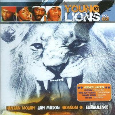 CD FANTAN MOJAH, JAH MASON, BASCOM X,  - Young Lions Volume 2 CRCD3157 Jet Star 2005 UK Reggae, Ska & Dub