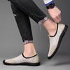 Spring Autumn Mens Sneakers All-match Breathable Mens Slip on Shoes Hollow Out Mens Loafers 2026 Male Comfortable Driving Shoes