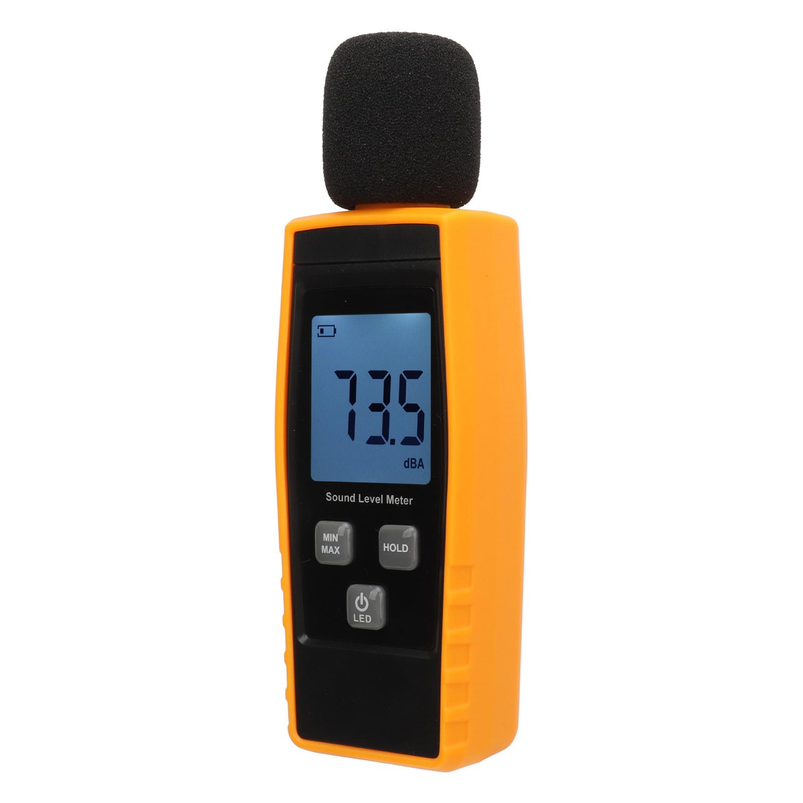 

Decibel Meter Sound Level Reader Digital Sound Level Meter Decibel Monitoring Tester for Construction Sites Automobiles