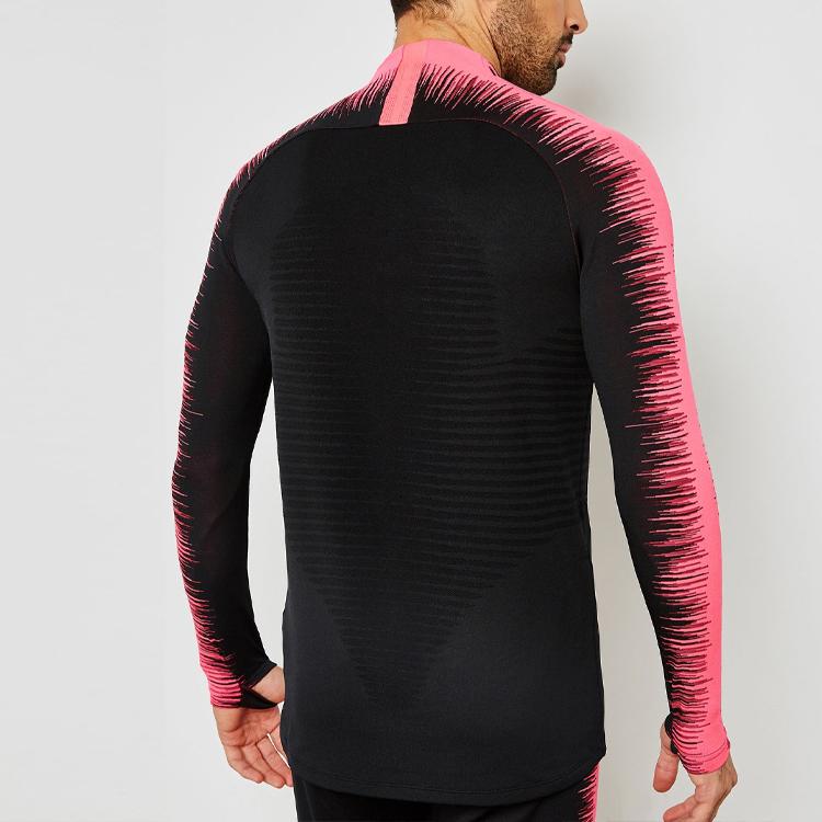 Nike Paris Saint-Germain Half-Zip Football Jacket, 18-19 Season Men Jacket Black Pink 894192-011