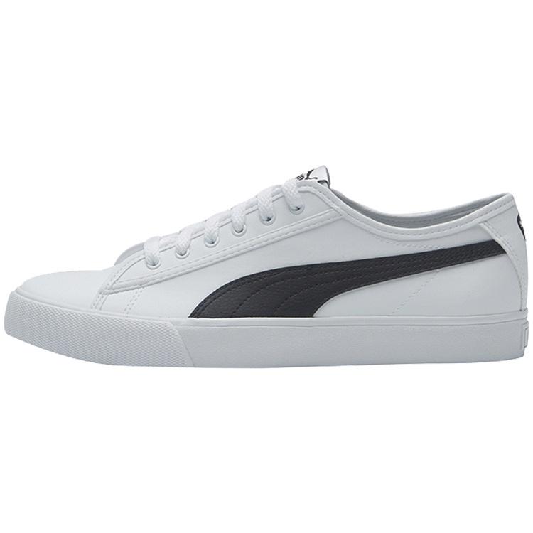 PUMA Bari Fs Sl White Unisex White Black Men s 372729-02 EU 35.5