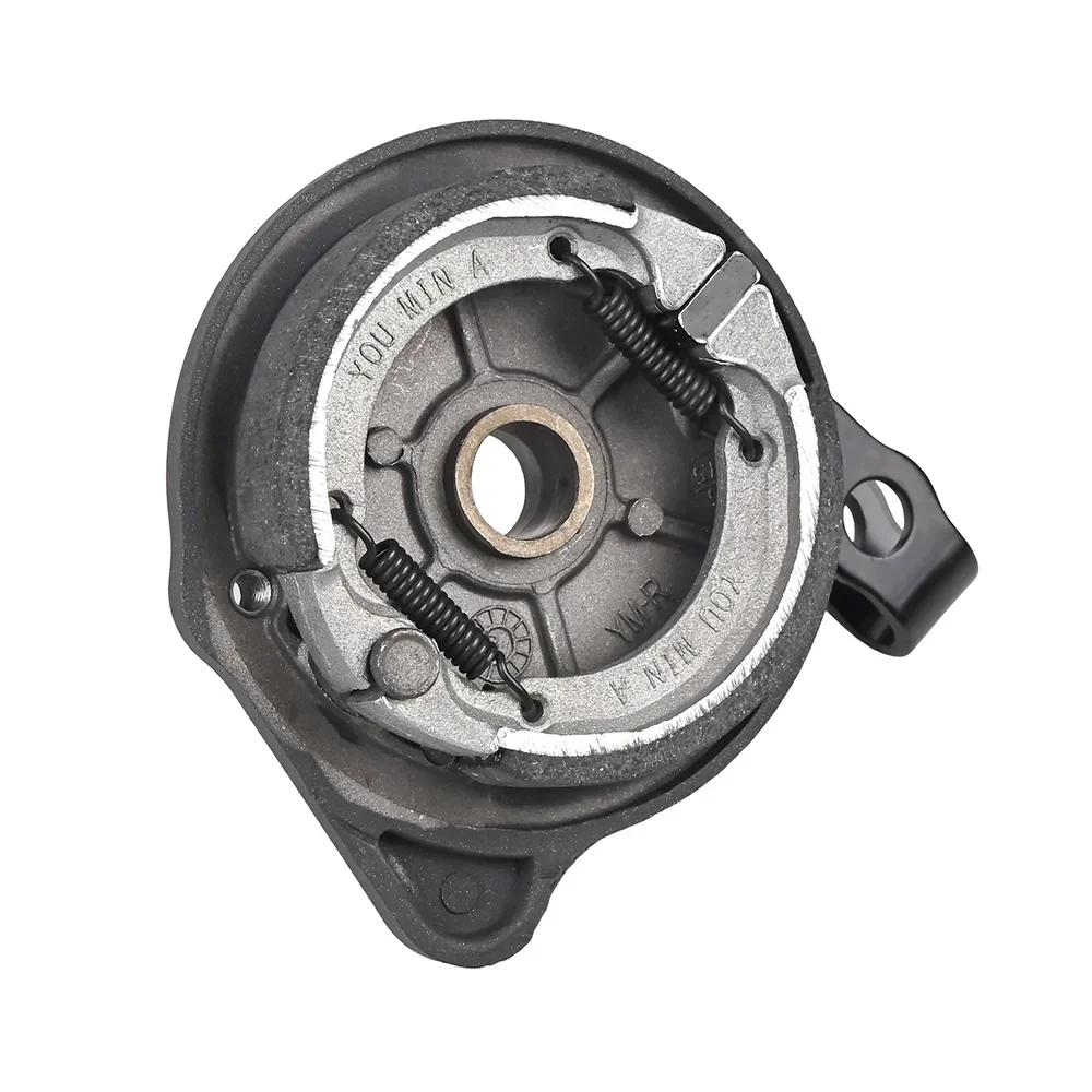 Drum Brake Assembly Electric Scooter for Ninebot Max Plus Kickscooter Brake Cover Smart Pads Semimetal Replacement Parts