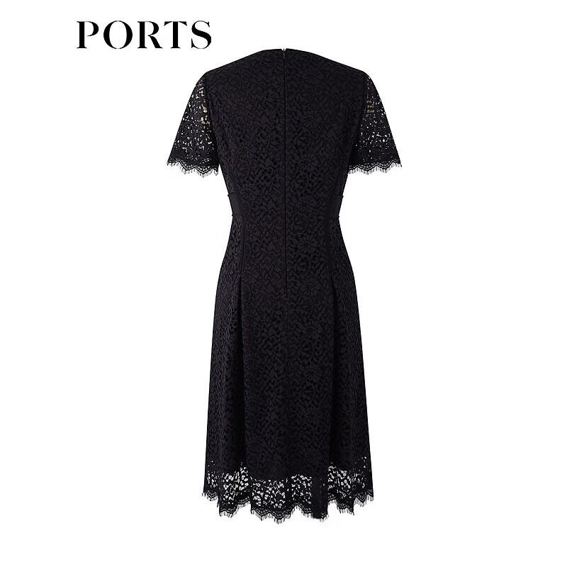 Ports Women's V-Neck Slim Fit Dress