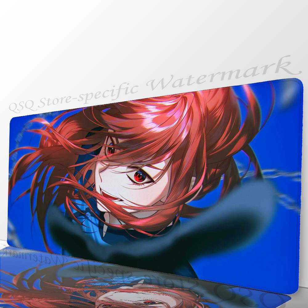 Chigiri Hyoma Manga BLUE LOCK Mousepad Mouse Mat Desk Mat With Pad Gaming Accessories Prime Gaming XXL Keyboard Pad Padding Ma