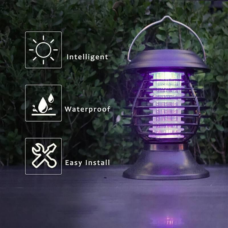 Solar Light Mosquito Outdoor Electric Shock Household Repellent Catching Tool