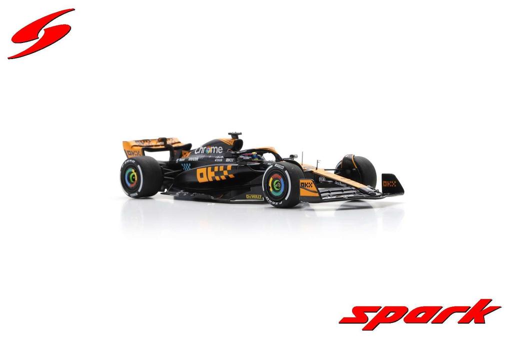 Spark McLaren F1 Team MCL60 2023 F1 Japanese Grand Prix 3rd Place Piastri Completed Model 1/43 #81 O.