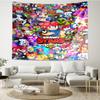 Brawl-Stars Print Tapestry, Backdrop, Easy Setup, Ideal for Bedroom, Office & Living Room, with Aesthetic Wall Hanging Decor.