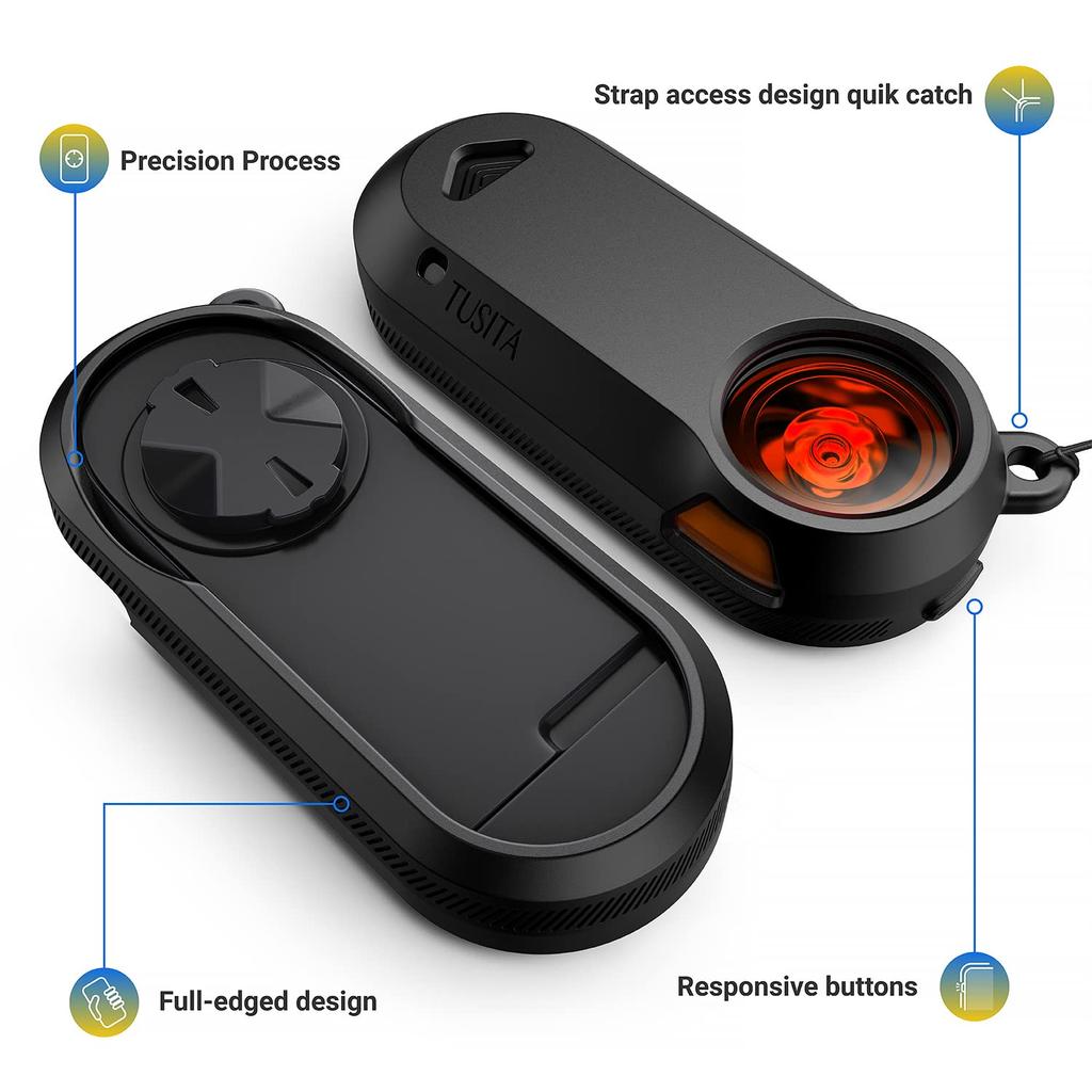 TUSITA Silikonhülle Kompatibel mit Garmin Varia RTL510 RTL515