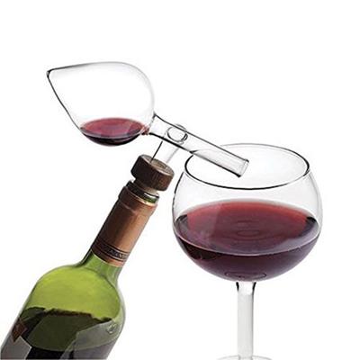 Glass Wine Aerator Professional Wine Bottle Pourer Quick Wine Decanter Spout  Wine Enthusiasts