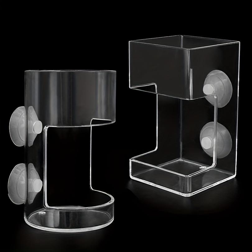 Non-Slip Aquarium Feeder Ring - Essential Fish Feeding Supplies, Floating Food Feeder Square/Round for Fish Tank