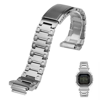 Edelstahl Uhrenarmband für Shock Uhrenarmband und Gehäuse Massivstahl Lünette Uhr [Zealbeaty] V4.0G GW-M5610DW5600 GW-5000 DW-5030G-5600 (DW5600/5610