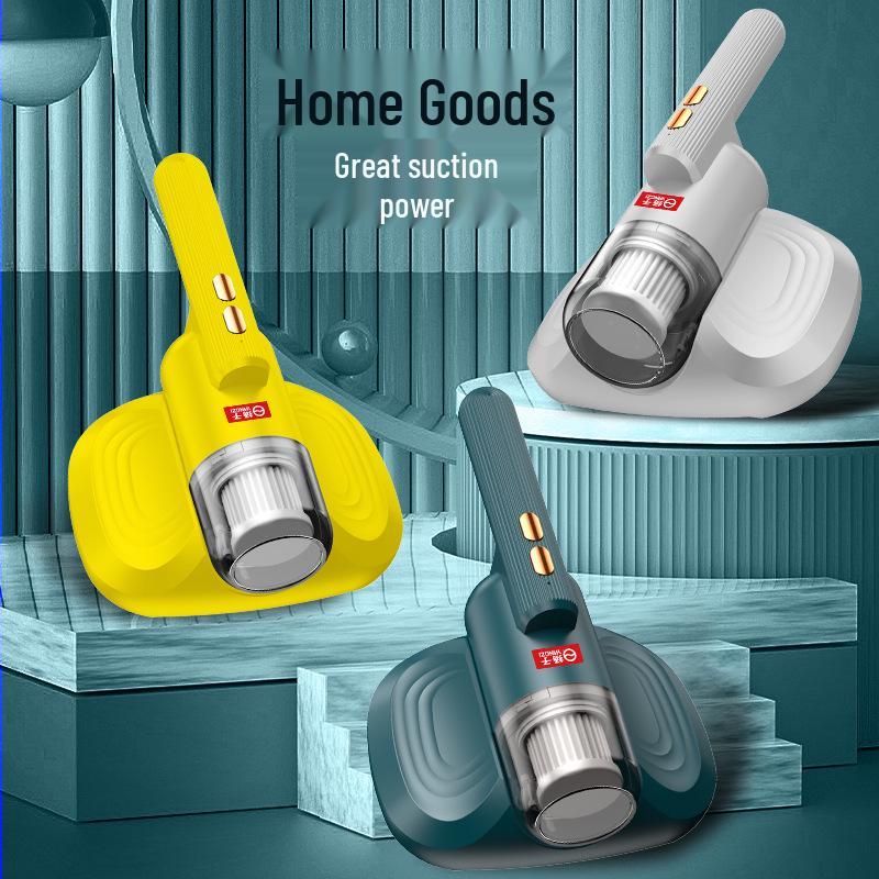 Rechargeable UV Mite Remover: Handheld Wireless Vacuum Cleaner & Sterilizer for Home