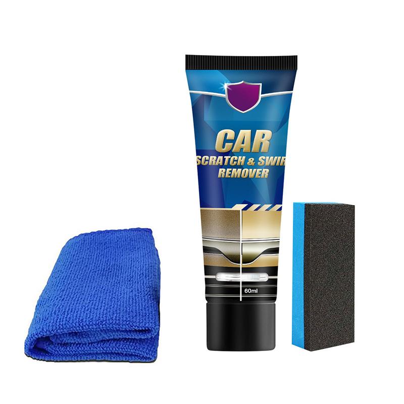 Car Scratch Repair Cream Polishing Wax Auto Body Paint Scratches Remover Kit Swirl Removing Repair Tool Car Care Accessories New