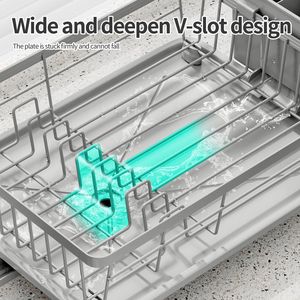 Single-Layer Basket Dish Rack (Small Size)