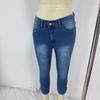Women's Stretch Fashion Versatile Embroidered Edge Fade Pants