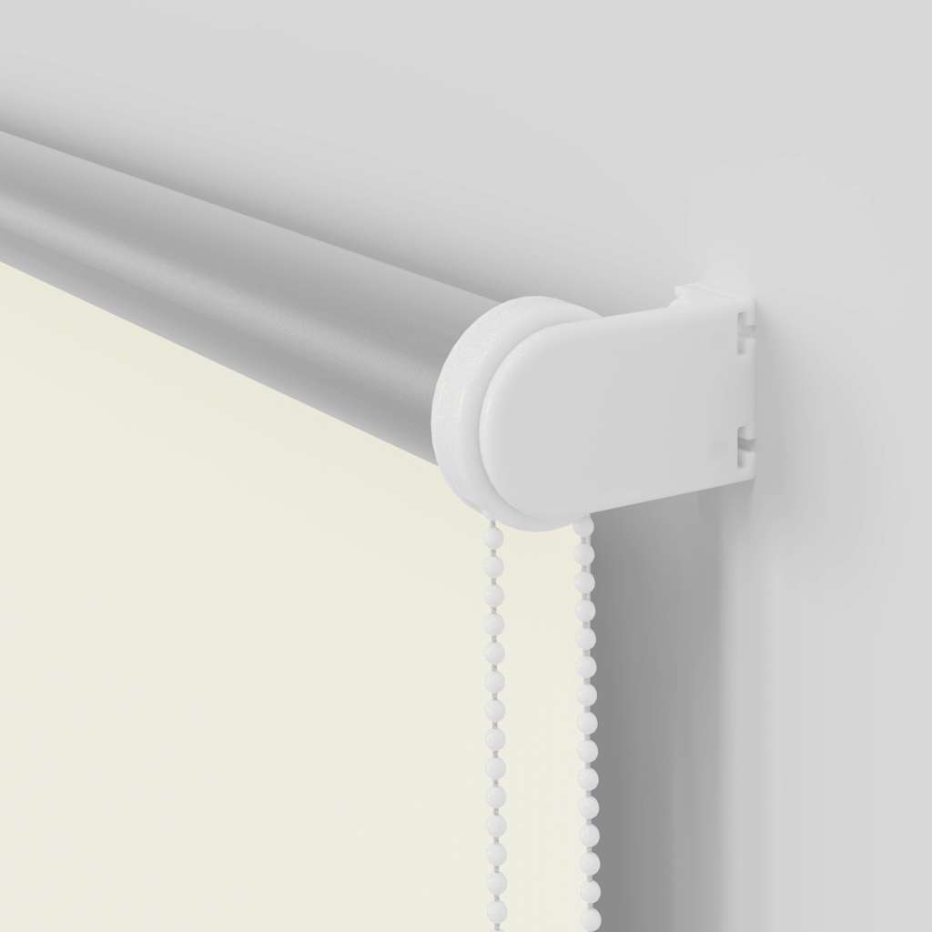 Blackout Roller Blind Cream White 150x150 Cm Fabric Width 146.6 Cm
