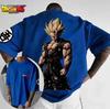 Dragon Ball Print Graphic T Shirts Man Summer Y2k Clothes Cotton Casual Oversized Short Sleeve Tee Streetwear Tops Anime Cosplay