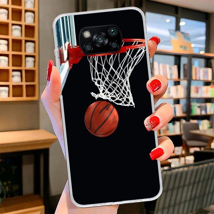 Basketball Basket Play Cover Phone Case For Xiaomi Poco F7 Ultra X7 X6 X5 Pro M7 Redmi 15C 15 13C 13 12C 12 10C 10 9A 9C 9T 9 Sh