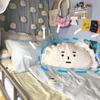 Cartoon Dumpling Expression Plush Cushion Soft Expression Stuffed Doll  Party Decor Toy