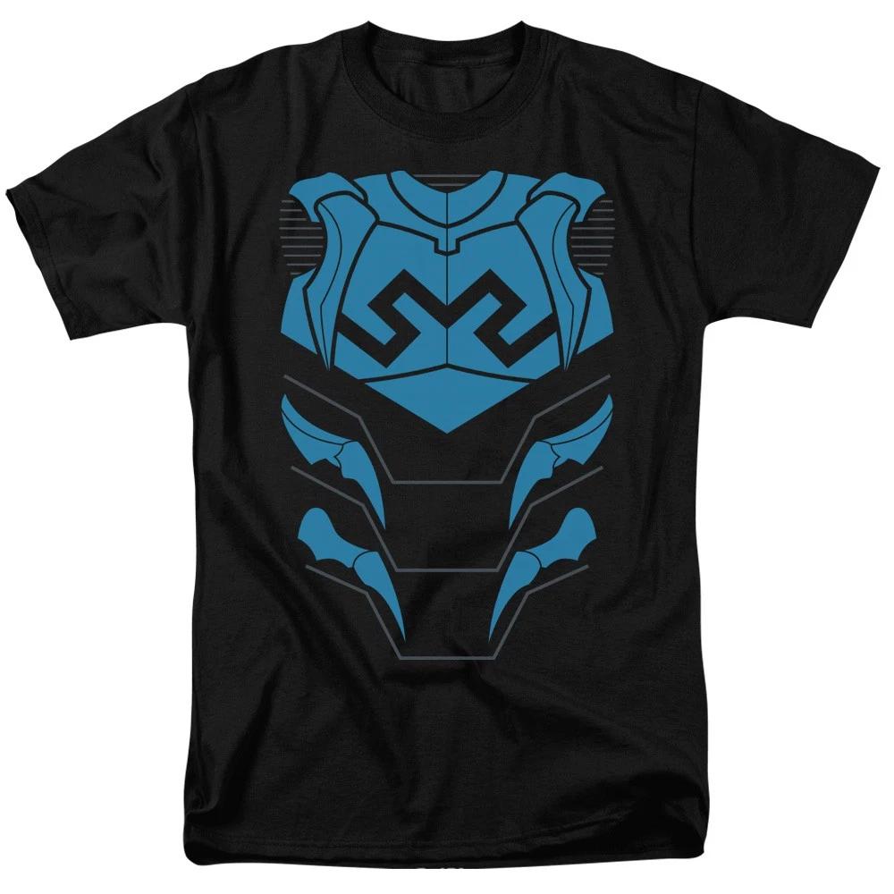 DC Comics - Justice League - Blue Beetle - Adult Unisex T-Shirt - Black XXXL