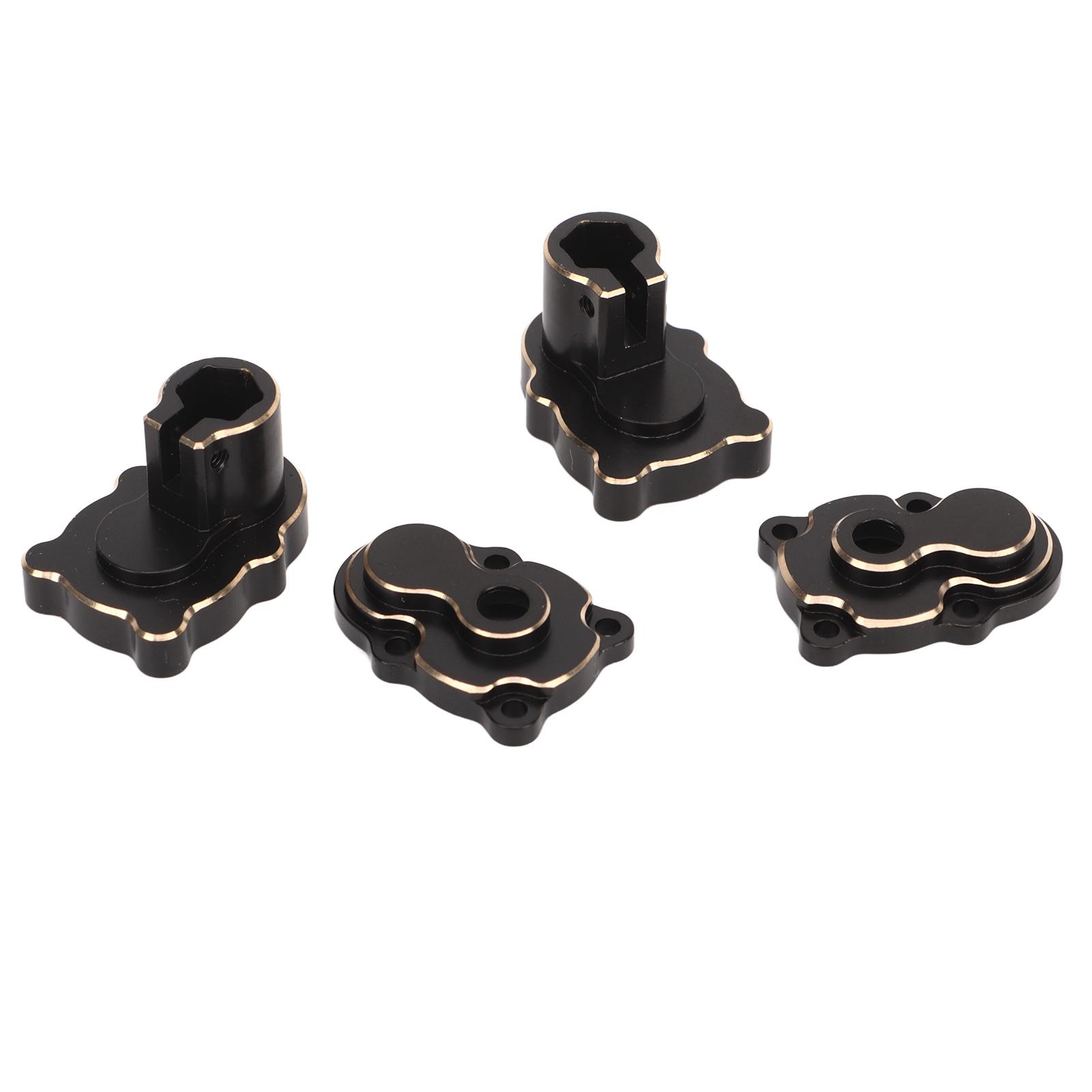 

Brass Portal Axle High Polishing Precise Compact Black Fit For 124 FMS FCX24 Remote Control Car