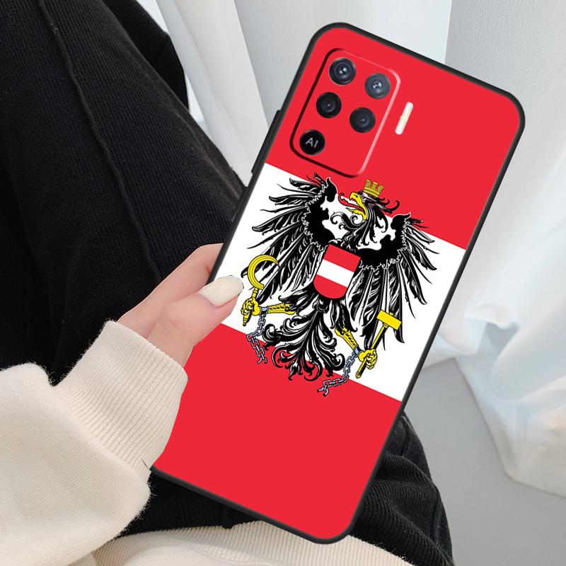 

Austria Flag Case For Oppo A18 A38 A58 A78 A98 A80 A60 A40 A96 A76 A16 A94 A74 A54 A15 A17 A57 A77 A5 Pro OPPO A91