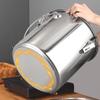 Ізольований відерце для води з нержавіючої сталі з кришкою