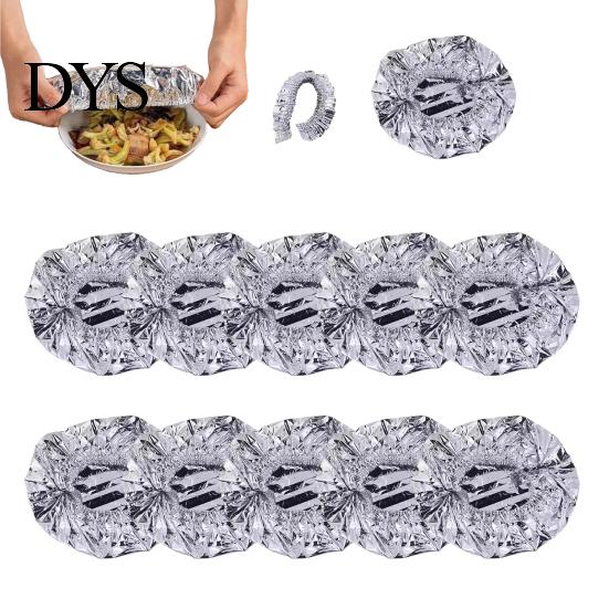 Reusable Food Wrap Aluminum Foil Heat-Retaining Cover, Covers, Thickened Cooking And Storage Lid Insulation Freshness-Preserving for Meal Prep,