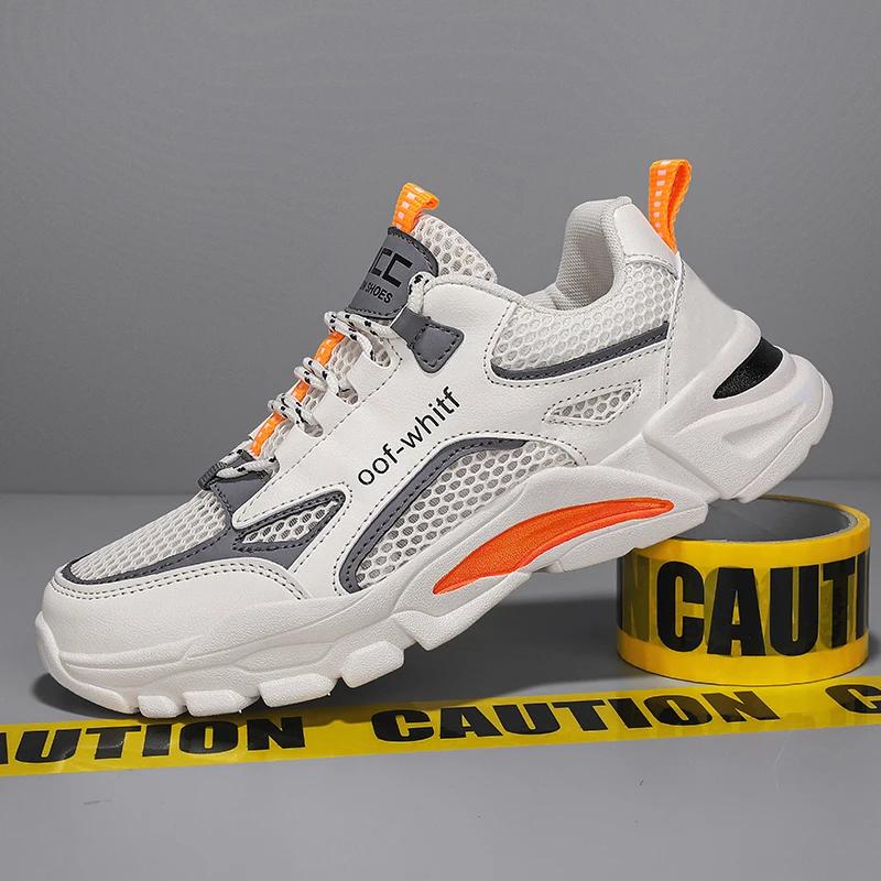 New Lightweight Mens Casual Sport Shoes Outdoor Breathable Mesh Walking Running Shoes Comfortable Athletic Jogging Tennis Shoes