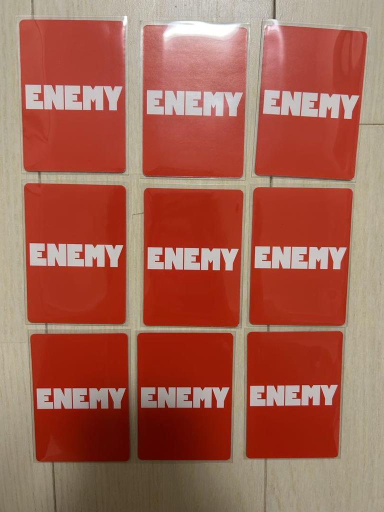 [USED] TWICE ENEMY Tokyo Venue Limited Trading Cards Complete