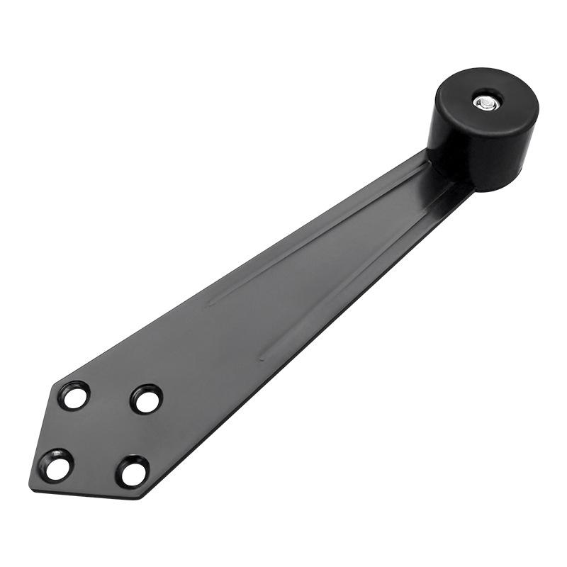 304 Stainless Steel 90° Door Stopper for Bathroom & Wooden Doors - Anti-Collision Buffer