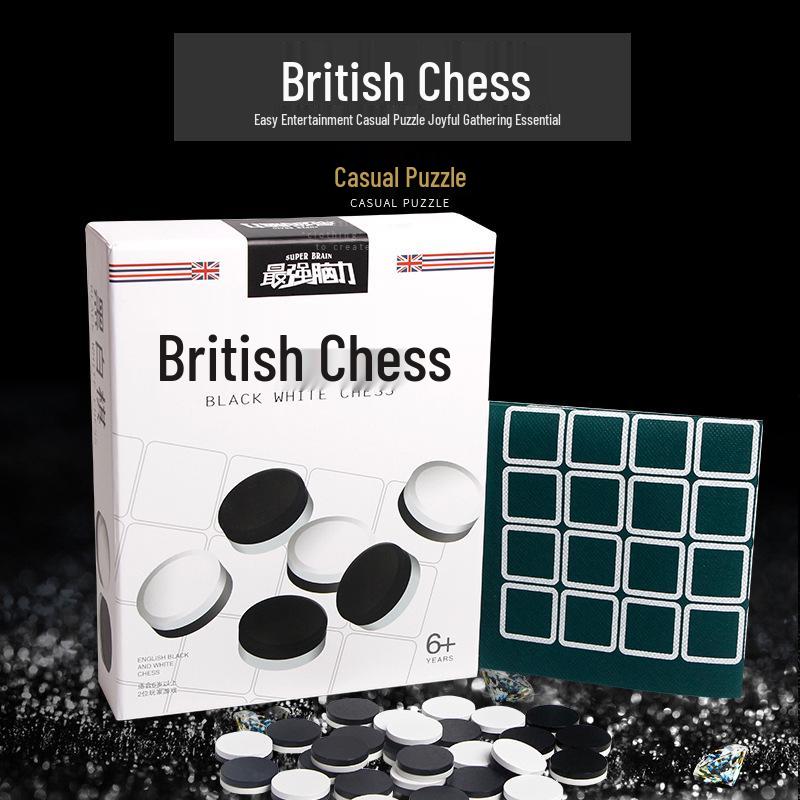 Children's Educational Sudoku & British Checkers Board Games for Intellectual Development