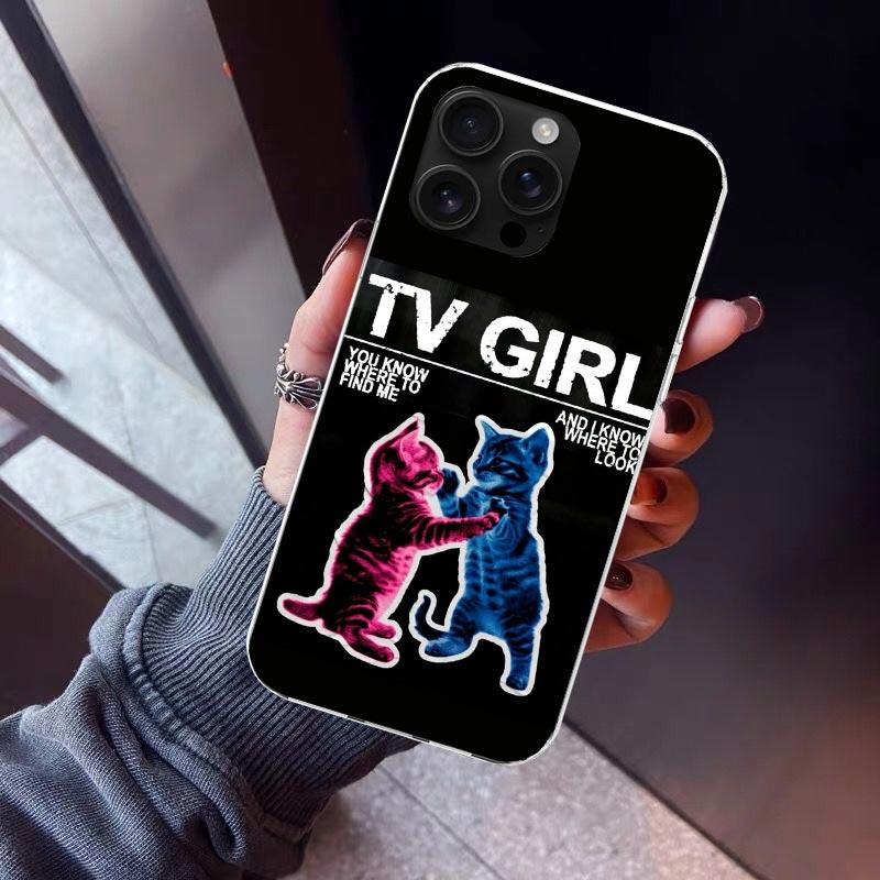 

TV Girl Album Phone Case For iPhone 17 Air 16 15 Pro Max 14 Plus 13 Mini 12 11 Cover 7 8 SE Silicone Shell Print Fundas 17 Air 1 iPhone 15 Pro