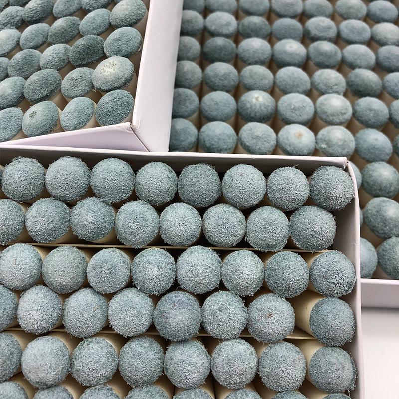 13mm Leather Billiard Cue Tip Cap: Small Head Protective Ferrule Cover