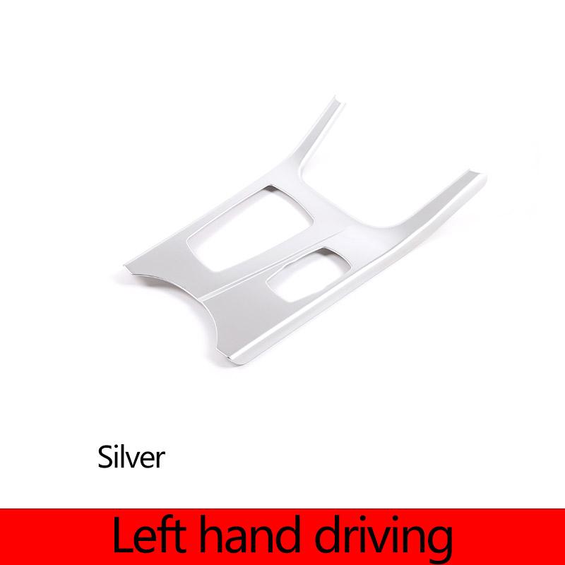 LHD RHD For BMW X3 F25 X4 F26 2011-17 Carbon Fiber Interior Car Center Control Gear Shift Knob Panel Trim Cover Car Accessories