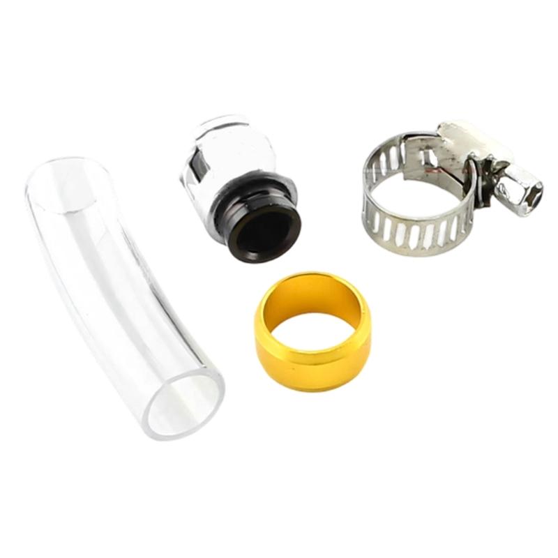 Precisions Sealed Motorcycle Drain Plug Ensure Leakproof Performances Prevent Water Leakage During Rides for Dry Operation