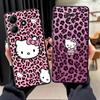 Leopard Hello K-Kittys Phone Cover Case for Xiaomi Redmi Note 14 12S A4 A5 10 12 11 Pro 11S 14C 13 Pro Plus A1 A2 A3 K40 K80 12C